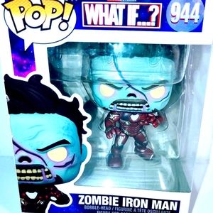Funko Pop What if Zombie Iron Man Action Figure Collectible